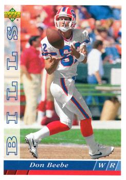 #468 Don Beebe - Buffalo Bills - 1993 Upper Deck Football