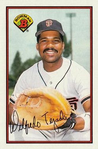 #468 Wil Tejada - San Francisco Giants - 1989 Bowman Baseball