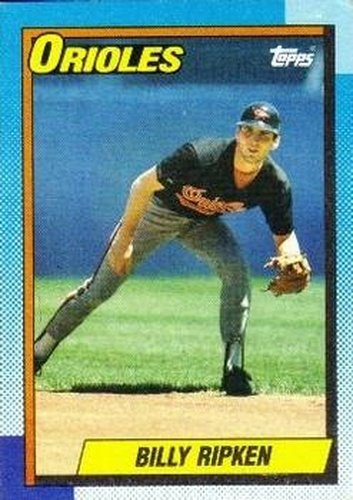 #468 Billy Ripken - Baltimore Orioles - 1990 Topps Baseball