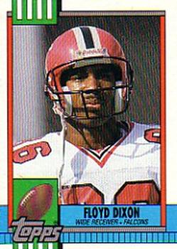 #468 Floyd Dixon - Atlanta Falcons - 1990 Topps Football