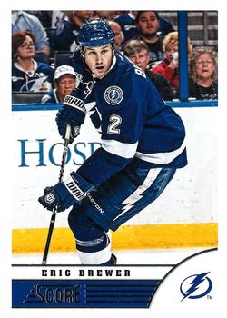 #468 Eric Brewer - Tampa Bay Lightning - 2013-14 Score Hockey