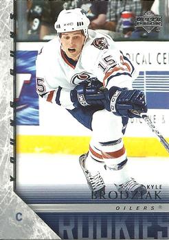 #468 Kyle Brodziak - Edmonton Oilers - 2005-06 Upper Deck Hockey