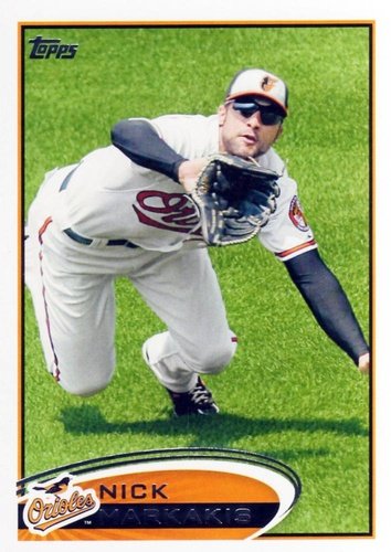 #468 Nick Markakis - Baltimore Orioles - 2012 Topps Baseball