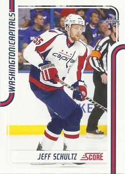 #468 Jeff Schultz - Washington Capitals - 2011-12 Score Hockey