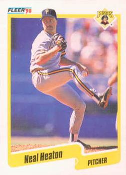 #468 Neal Heaton - Pittsburgh Pirates - 1990 Fleer USA Baseball