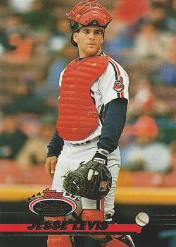 #468 Jesse Levis - Cleveland Indians - 1993 Stadium Club Baseball