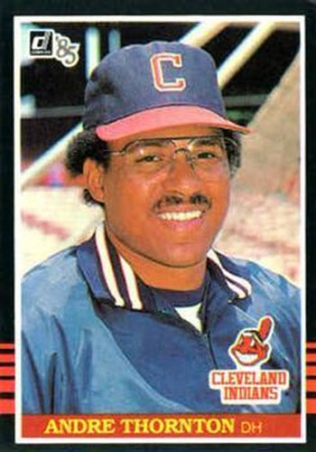 #468 Andre Thornton - Cleveland Indians - 1985 Donruss Baseball