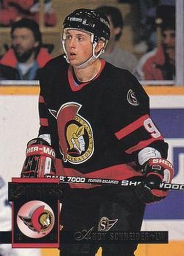 #468 Andy Schneider - Ottawa Senators - 1993-94 Donruss Hockey