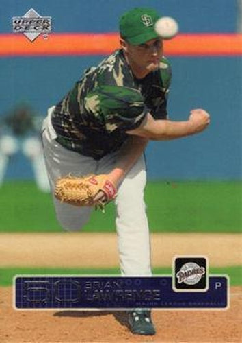 #468 Brian Lawrence - San Diego Padres - 2003 Upper Deck Baseball