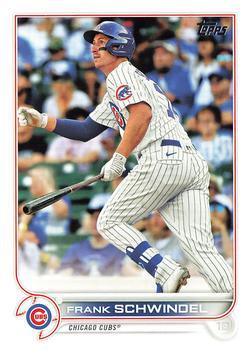 #468 Frank Schwindel - Chicago Cubs - 2022 Topps Baseball