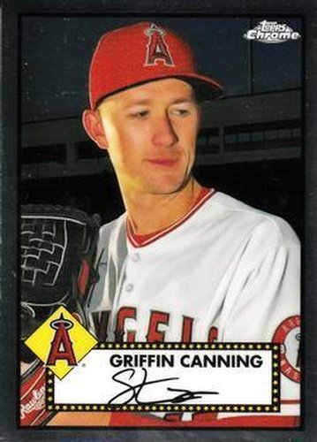 #468 Griffin Canning - Los Angeles Angels - 2021 Topps Chrome Platinum Anniversary Baseball