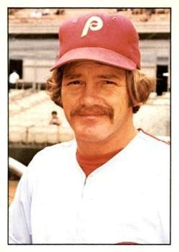 #468 Johnny Oates - Philadelphia Phillies - 1976 SSPC Baseball