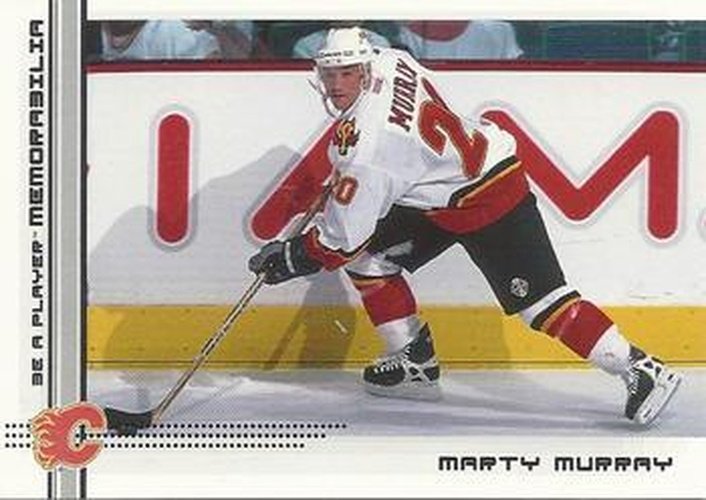 #468 Marty Murray - Calgary Flames - 2000-01 Be a Player Memorabilia Hockey