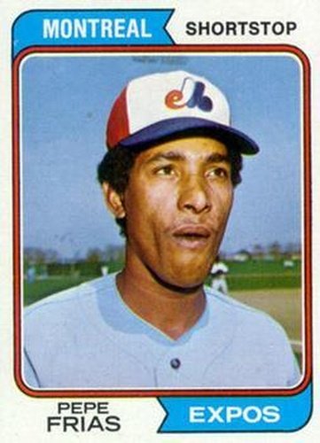 #468 Pepe Frias - Montreal Expos - 1974 Topps Baseball