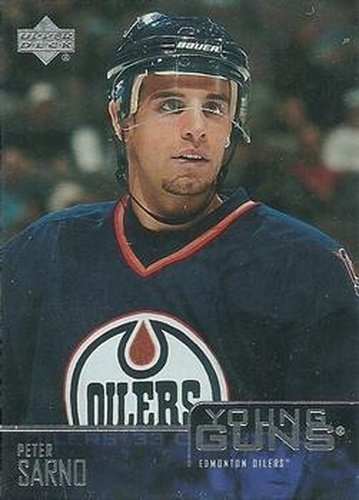 #468 Peter Sarno - Edmonton Oilers - 2003-04 Upper Deck Hockey