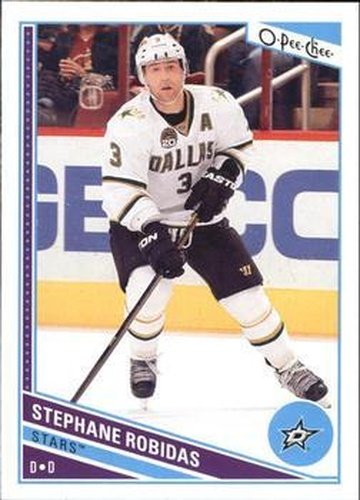 #468 Stephane Robidas - Dallas Stars - 2013-14 O-Pee-Chee Hockey
