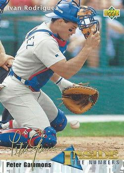 #468 Ivan Rodriguez - Texas Rangers - 1993 Upper Deck Baseball