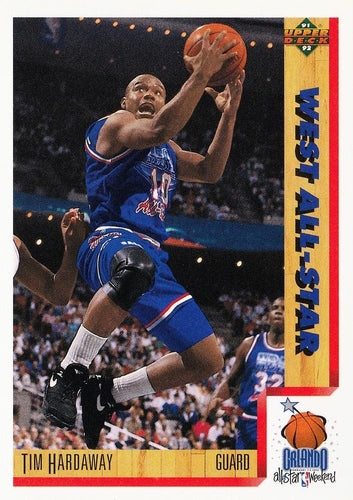 #468 Tim Hardaway - Golden State Warriors - 1991-92 Upper Deck Basketball