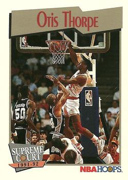 #468 Otis Thorpe - Houston Rockets - 1991-92 Hoops Basketball