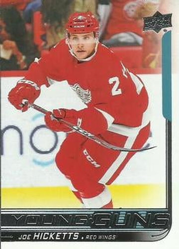 #469 Joe Hicketts - Detroit Red Wings - 2018-19 Upper Deck Hockey