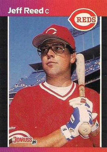 #469 Jeff Reed - Cincinnati Reds - 1989 Donruss Baseball