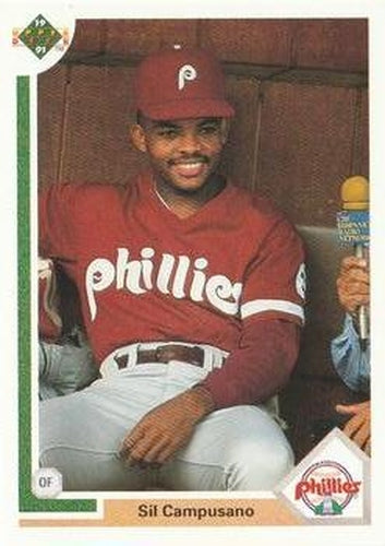 #469 Sil Campusano - Philadelphia Phillies - 1991 Upper Deck Baseball