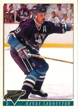 #469 Randy Ladouceur - Anaheim Mighty Ducks - 1993-94 O-Pee-Chee Premier Hockey