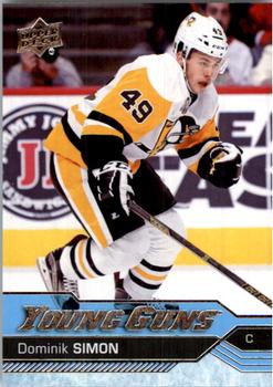 #469 Dominik Simon - Pittsburgh Penguins - 2016-17 Upper Deck Hockey