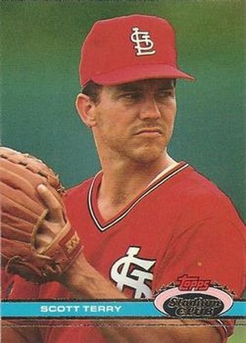 #469 Scott Terry - St. Louis Cardinals - 1991 Stadium Club Baseball