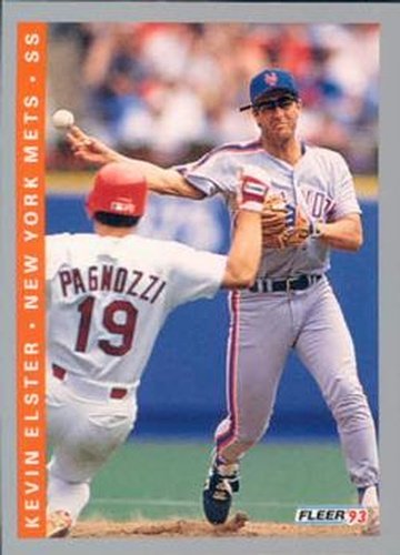 #469 Kevin Elster - New York Mets - 1993 Fleer Baseball