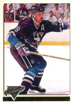 #469 Randy Ladouceur - Anaheim Mighty Ducks - 1993-94 O-Pee-Chee Premier Hockey - Gold