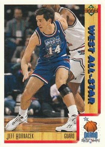 #469 Jeff Hornacek - Phoenix Suns - 1991-92 Upper Deck Basketball
