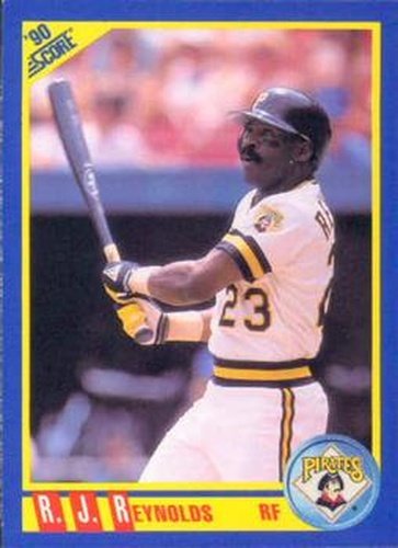 #469 R.J. Reynolds - Pittsburgh Pirates - 1990 Score Baseball