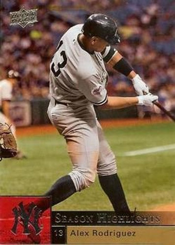 #469 Alex Rodriguez - New York Yankees - 2009 Upper Deck Baseball