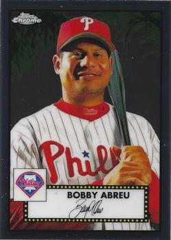 #469 Bobby Abreu - Philadelphia Phillies - 2021 Topps Chrome Platinum Anniversary Baseball
