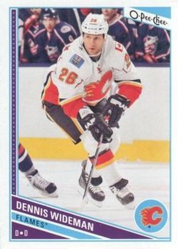 #469 Dennis Wideman - Calgary Flames - 2013-14 O-Pee-Chee Hockey