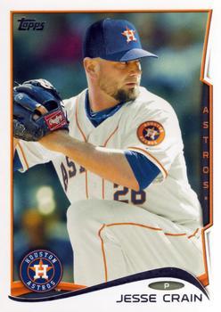 #469 Jesse Crain - Houston Astros - 2014 Topps Baseball