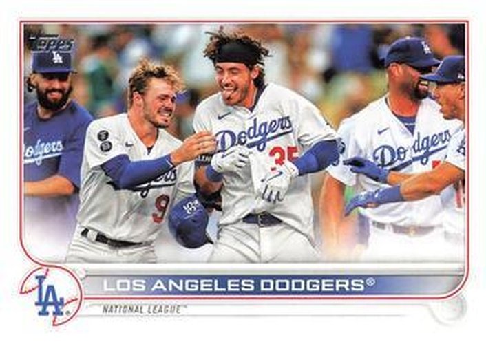 #469 Los Angeles Dodgers - Los Angeles Dodgers - 2022 Topps Baseball