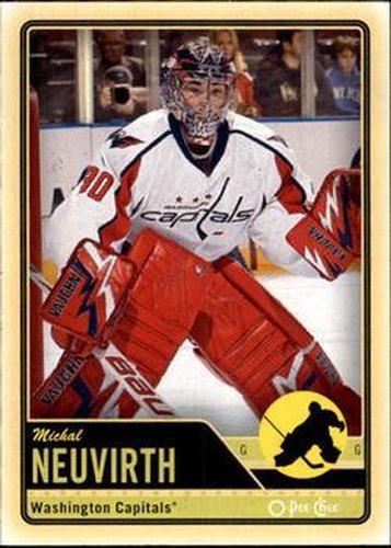 #469 Michal Neuvirth - Washington Capitals - 2012-13 O-Pee-Chee Hockey