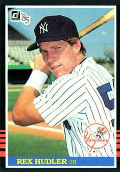 #469 Rex Hudler - New York Yankees - 1985 Donruss Baseball