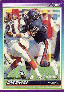 #469 Ron Rivera - Chicago Bears - 1990 Score Football