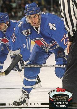 #469 Stephane Morin - Quebec Nordiques - 1992-93 Stadium Club Hockey