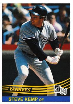 #469 Steve Kemp - New York Yankees - 1984 Donruss Baseball