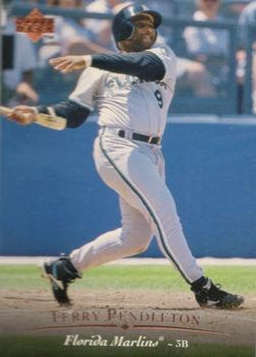 #469 Terry Pendleton - Florida Marlins - 1995 Upper Deck Baseball