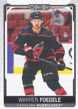 #469 Warren Foegele - Carolina Hurricanes - 2021-22 O-Pee-Chee Hockey