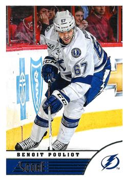 #469 Benoit Pouliot - Tampa Bay Lightning - 2013-14 Score Hockey