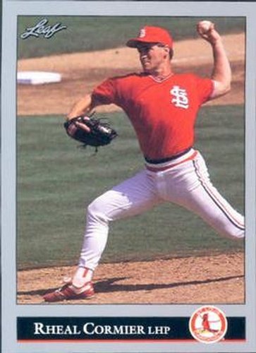#469 Rheal Cormier - St. Louis Cardinals - 1992 Leaf Baseball