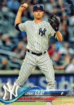 #469 Sonny Gray - New York Yankees - 2018 Topps Baseball