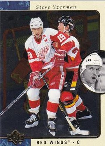 #46 Steve Yzerman - Detroit Red Wings - 1995-96 SP Hockey