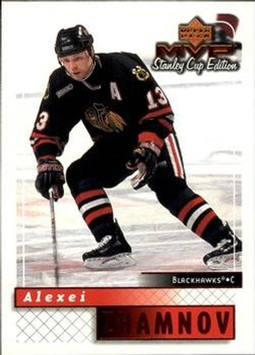 #46 Alexei Zhamnov - Chicago Blackhawks - 1999-00 Upper Deck MVP Stanley Cup Edition Hockey